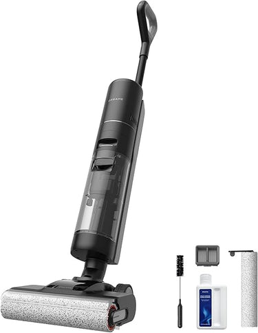 dreame H13 Pro Aspirador en Seco y Húmedo, 18KPa Aspirador sin Cable en Seco y Húmedo, Lavado con Cepillo a 60°C, Secado con Aire Caliente en 30Min, Autolimpieza de Doble Rotación, Luz LED